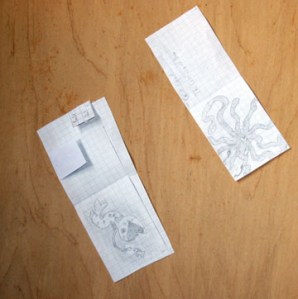 several pages in process